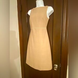 Banana Republic tan weave dress size 0petite